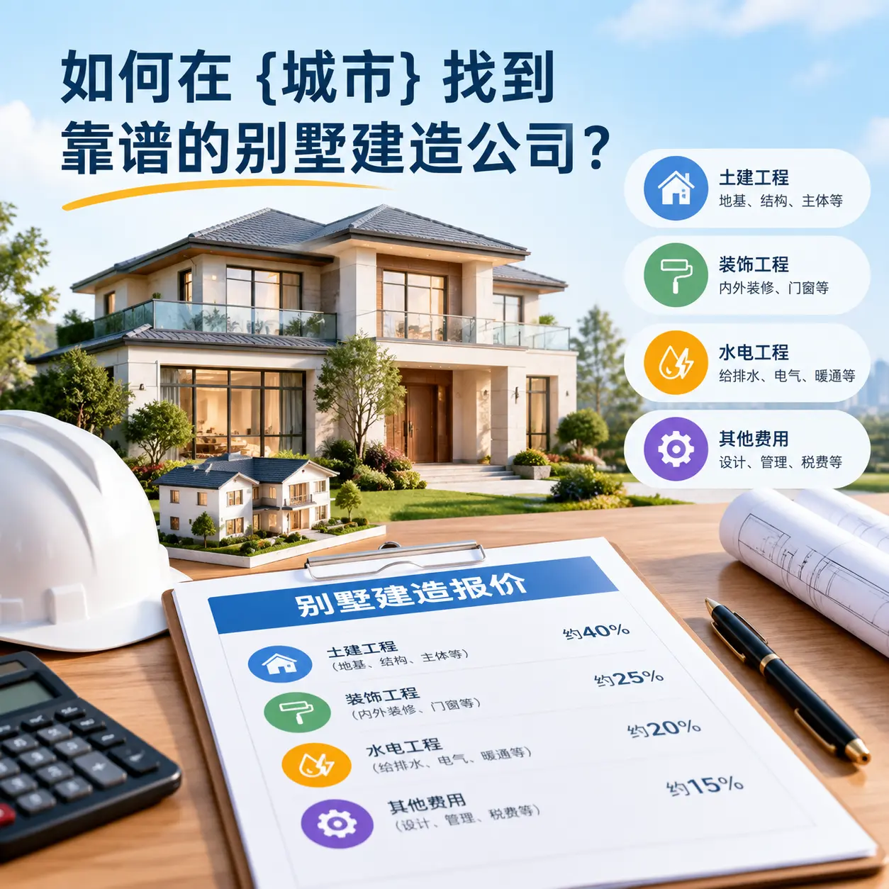 如何在 望谟 找到靠谱的别墅建造公司?