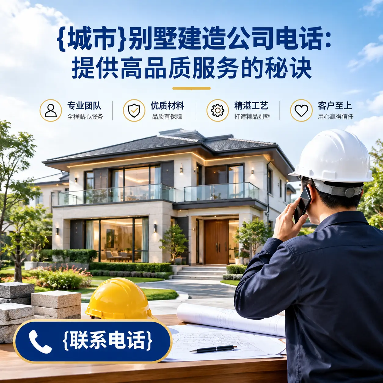 望谟别墅建造公司电话:提供高品质服务的秘诀