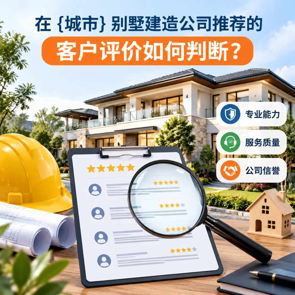 在 望谟 别墅建造公司推荐的客户评价如何判断?