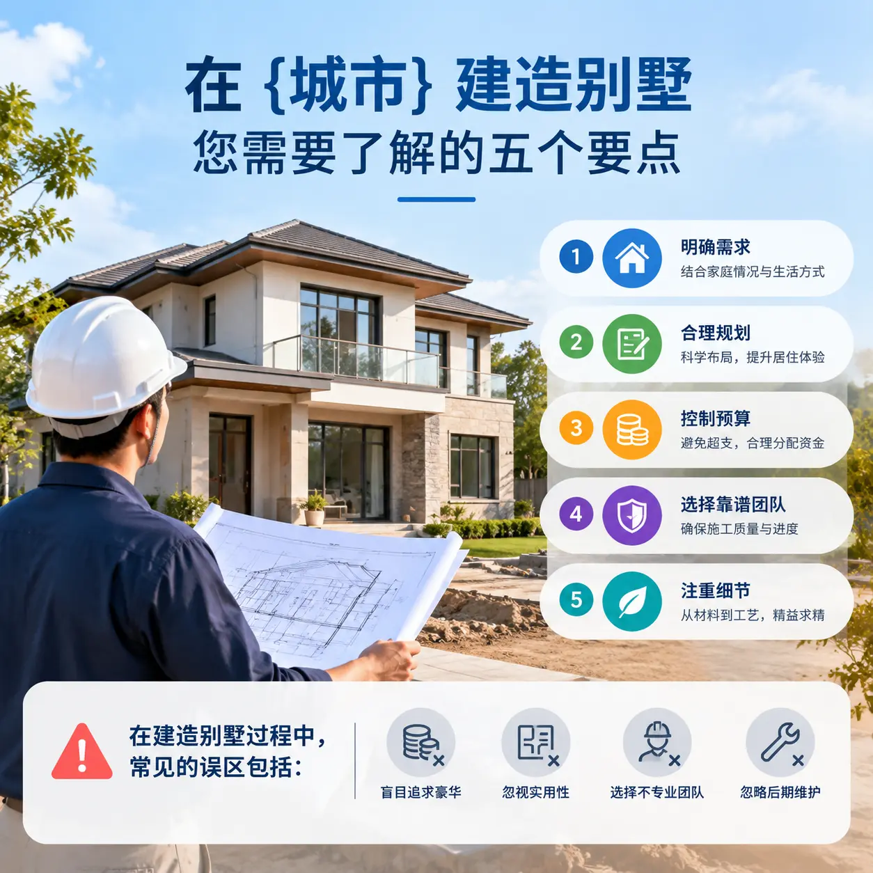 在 望谟 建造别墅，您需要了解的五个要点
