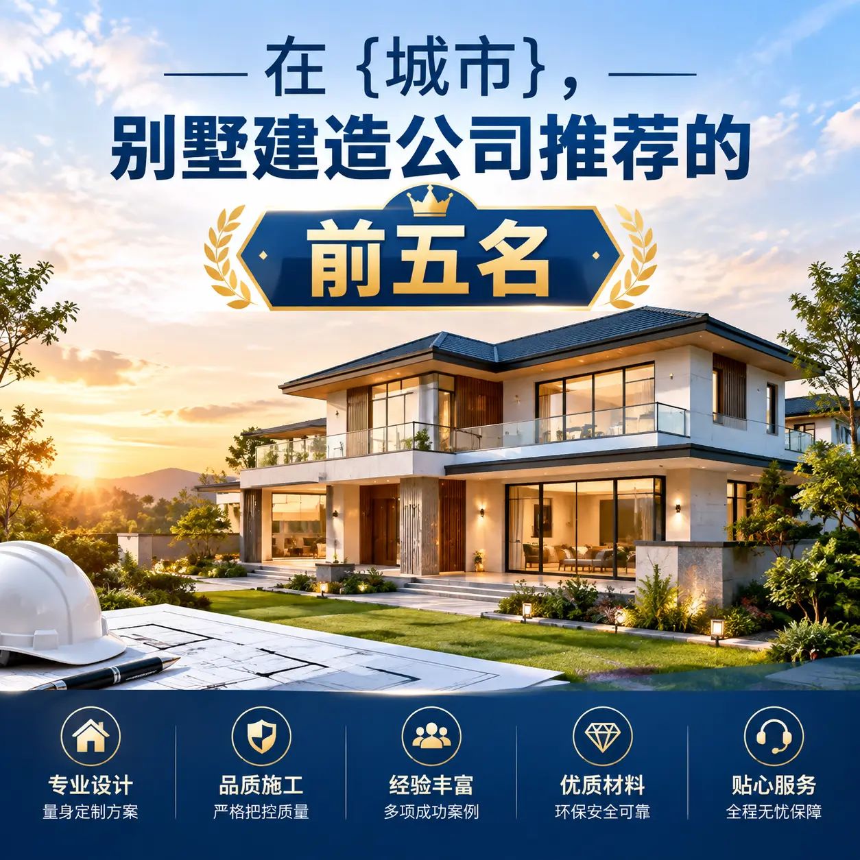 在 望谟，别墅建造公司推荐的前五名