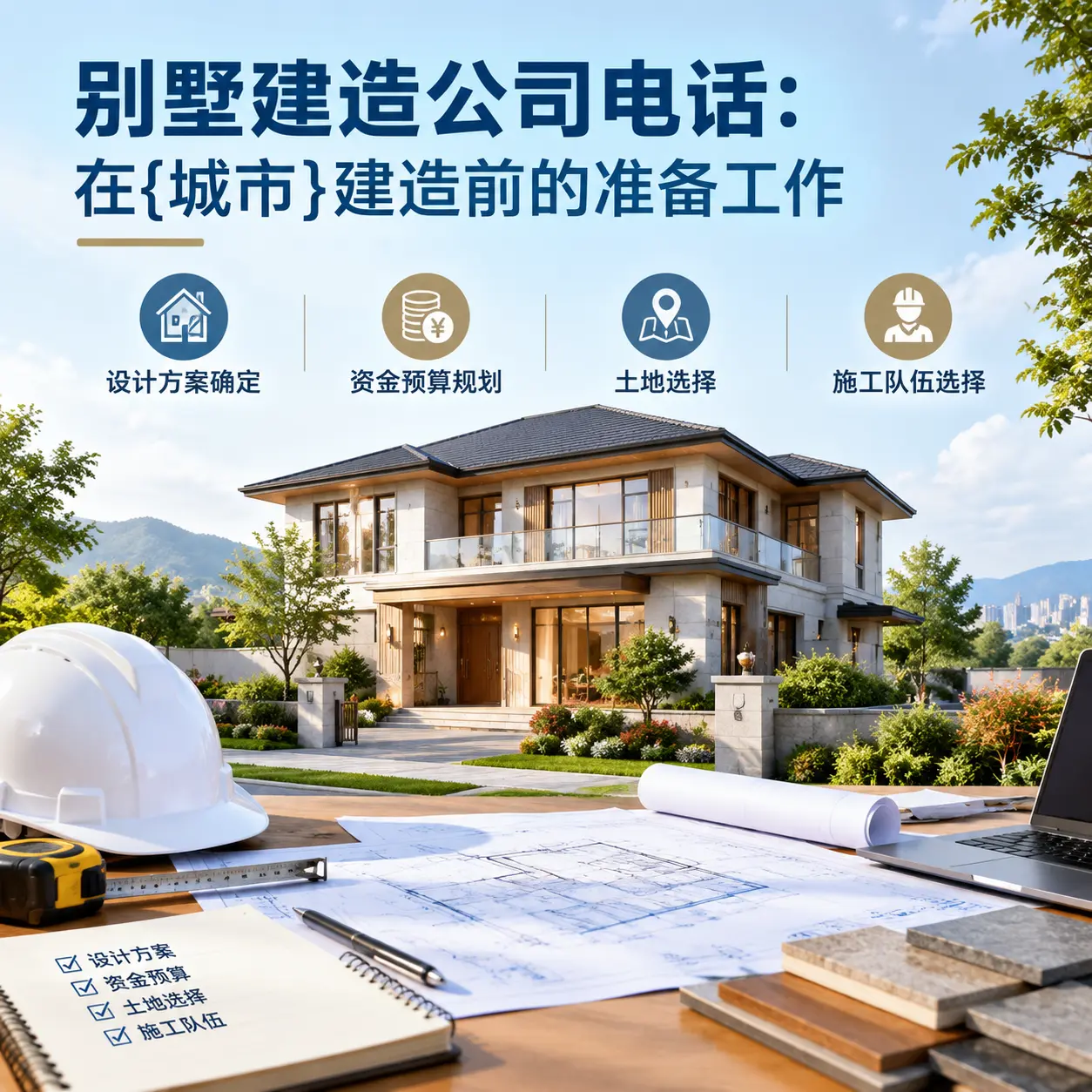 别墅建造公司电话:在望谟建造前的准备工作