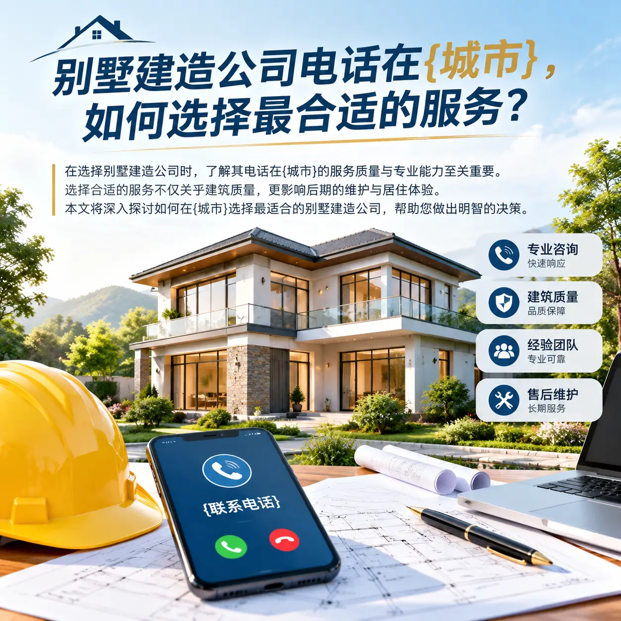 别墅建造公司电话在望谟，如何选择最合适的服务？