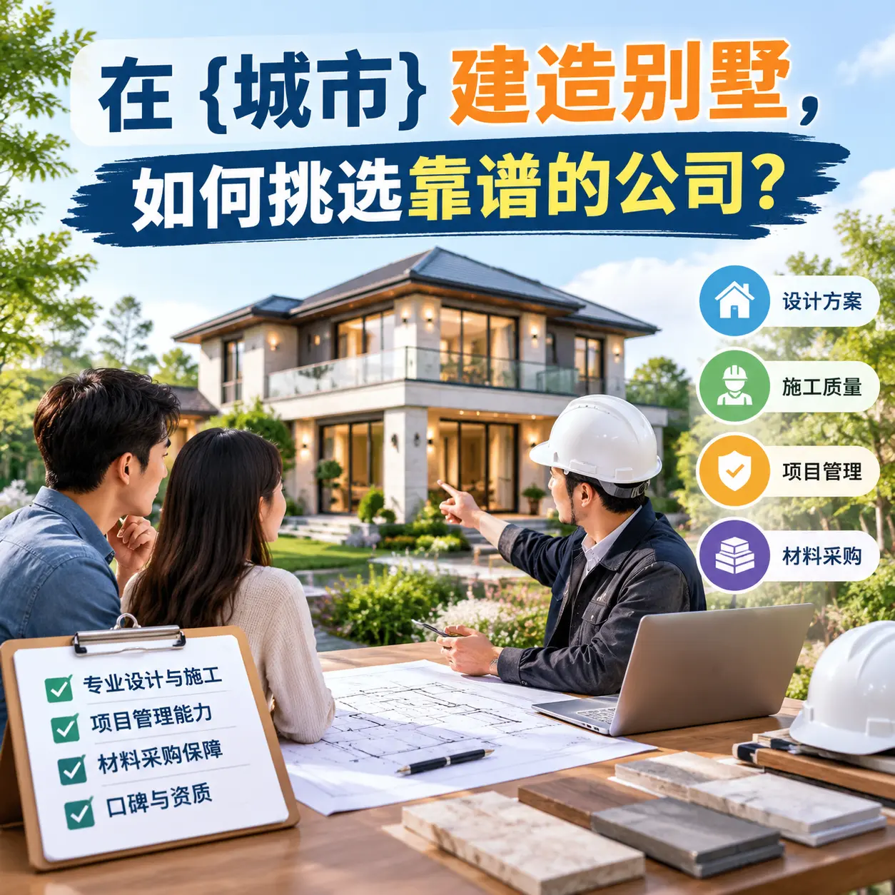 在 望谟 建造别墅，如何挑选靠谱的公司？