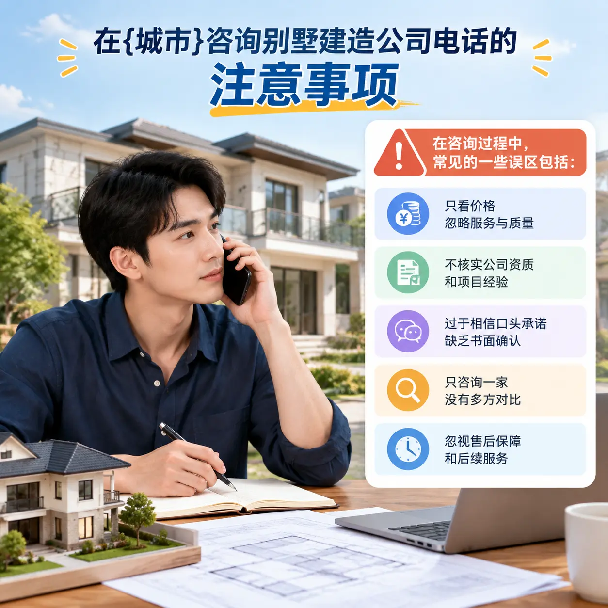 在望谟咨询别墅建造公司电话的注意事项
