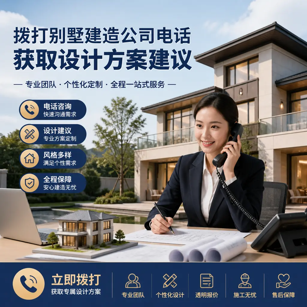 拨打望谟别墅建造公司电话，获取设计方案建议