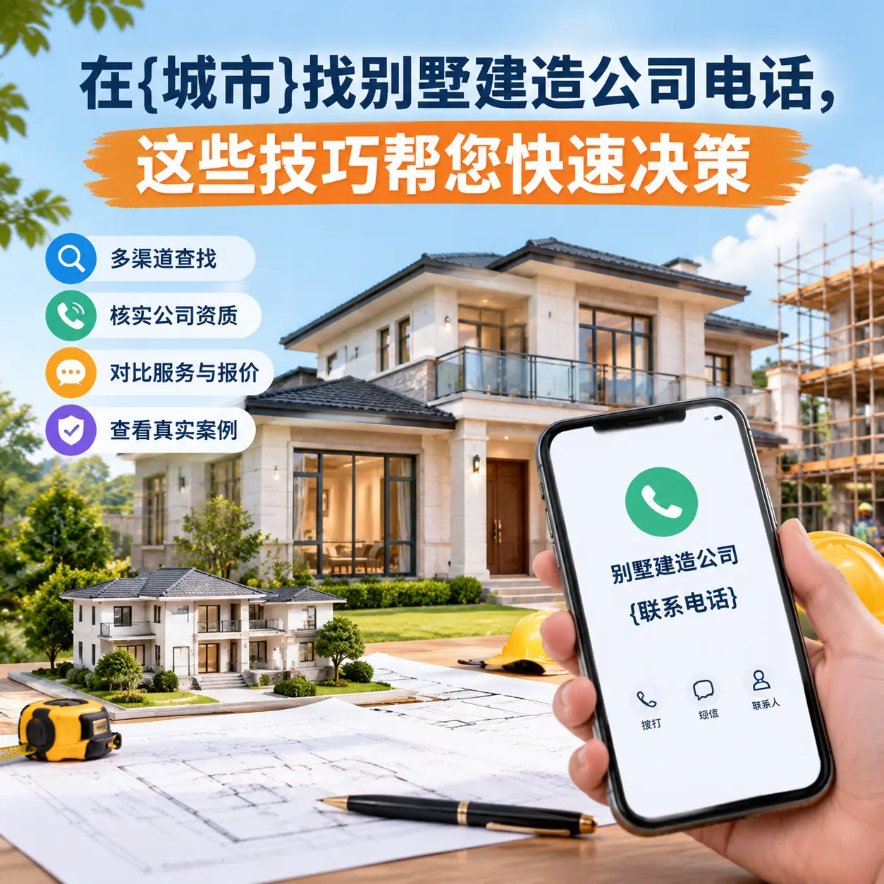 在望谟找别墅建造公司电话,这些技巧帮您快速决策