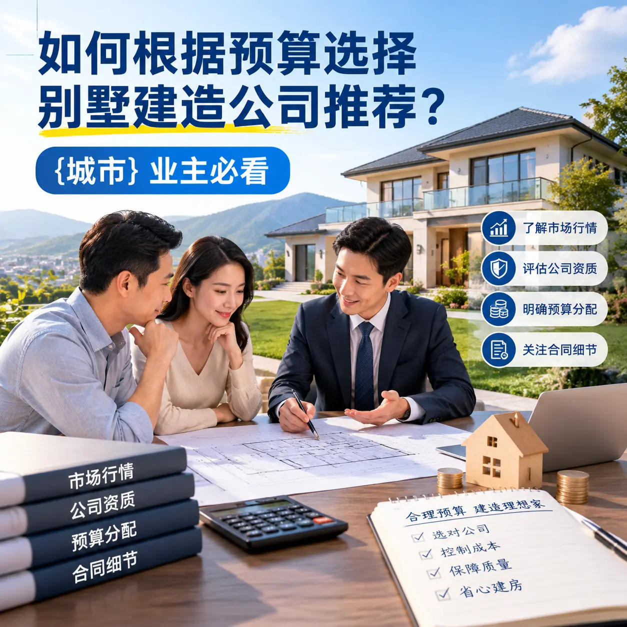 如何根据预算选择别墅建造公司推荐? 望谟 业主必看