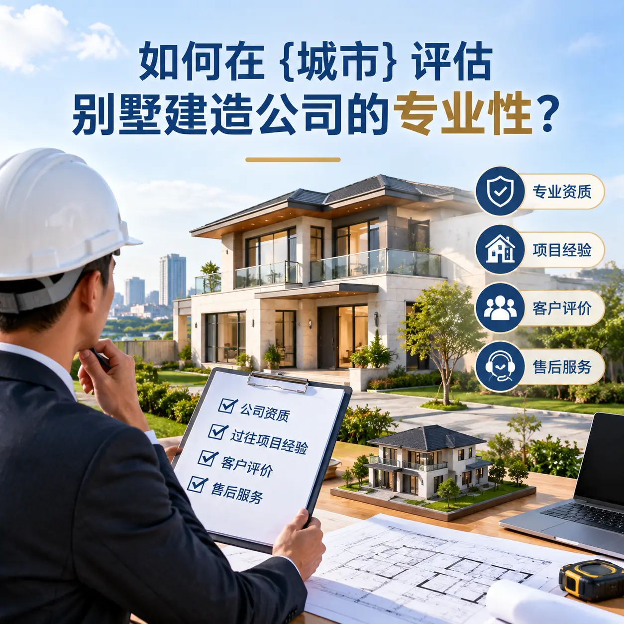 如何在 望谟 评估别墅建造公司的专业性？
