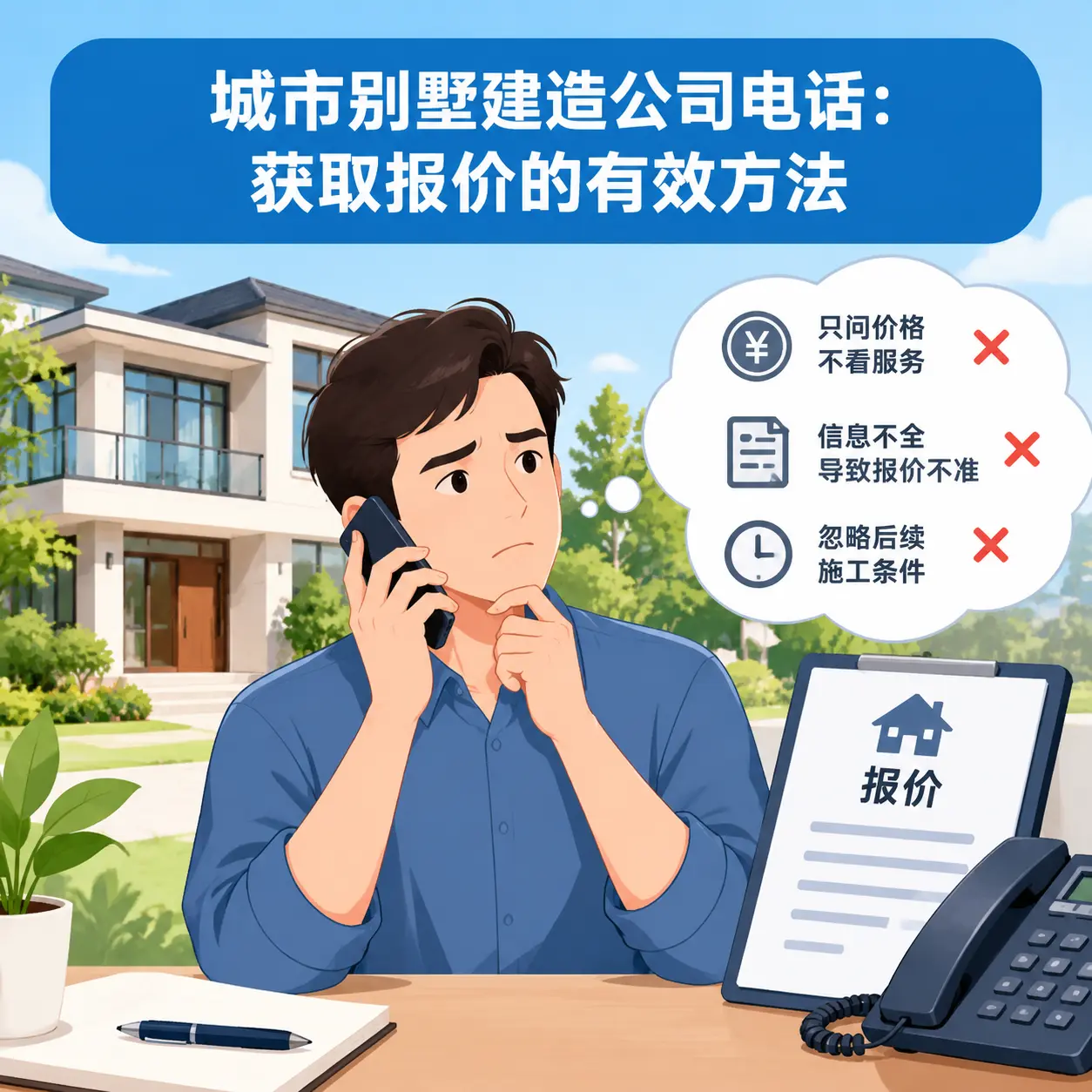 望谟别墅建造公司电话：获取报价的有效方法