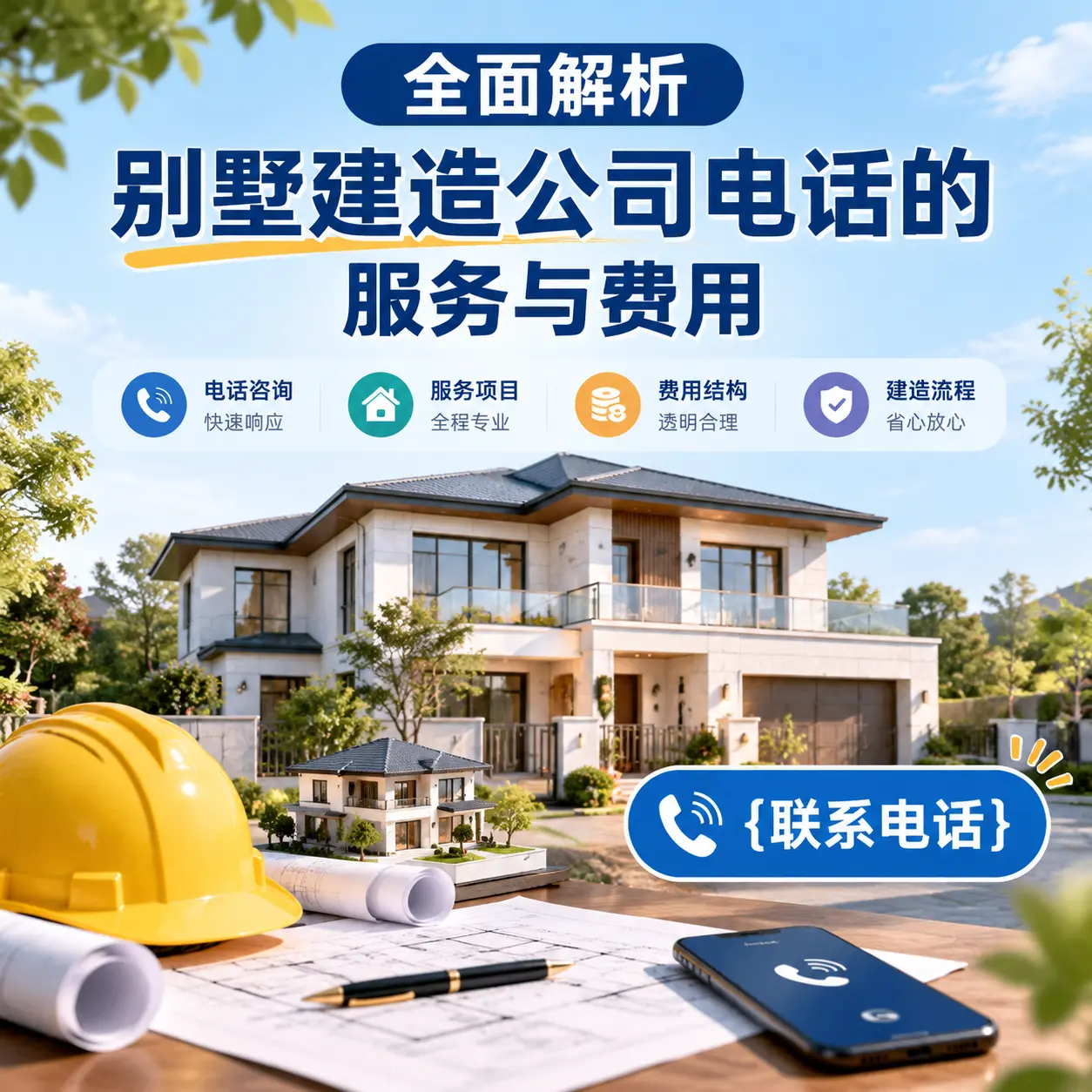 全面解析望谟别墅建造公司电话的服务与费用